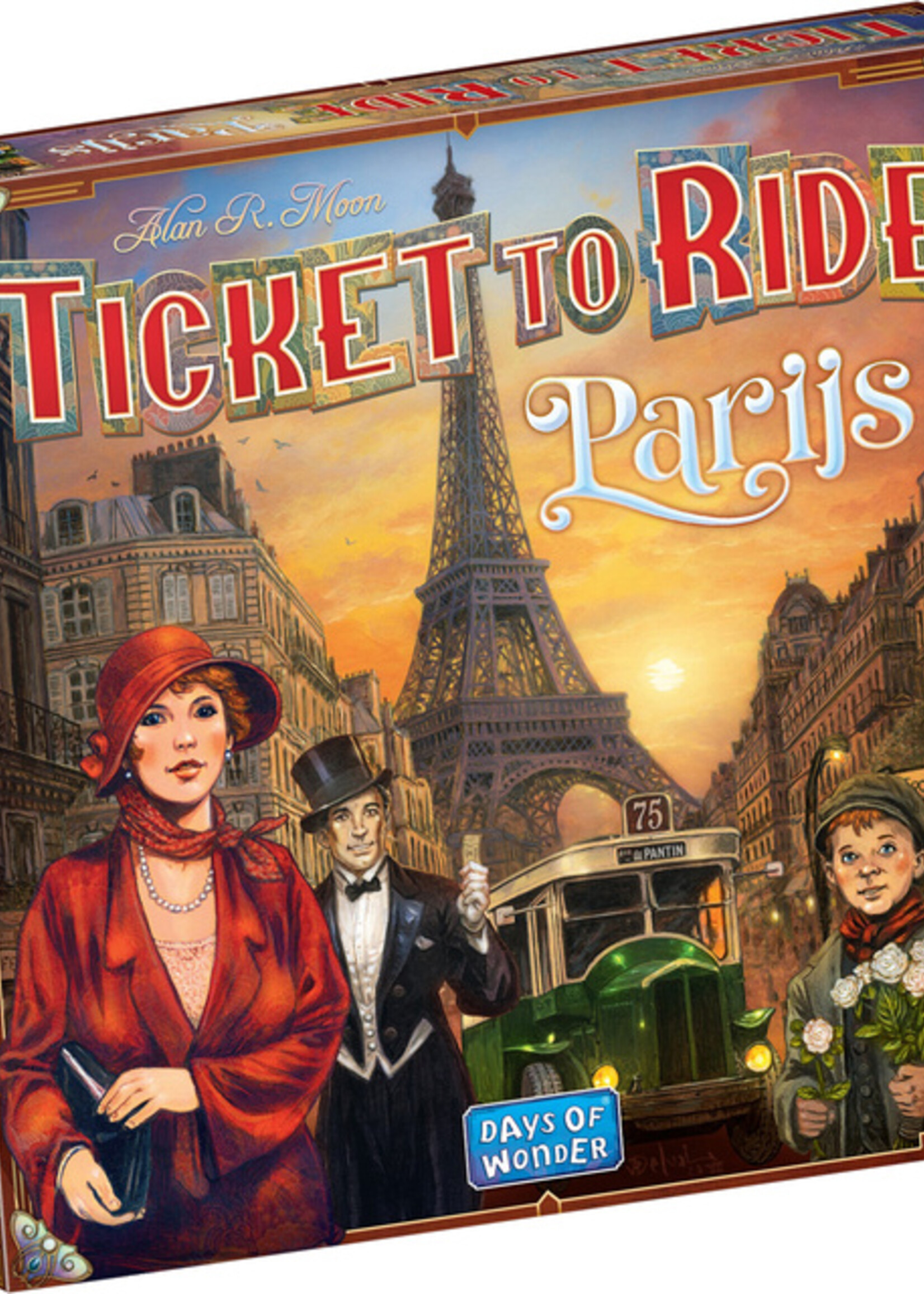 Asmodee Asmodee SPEL TICKET TO RIDE PARIJS