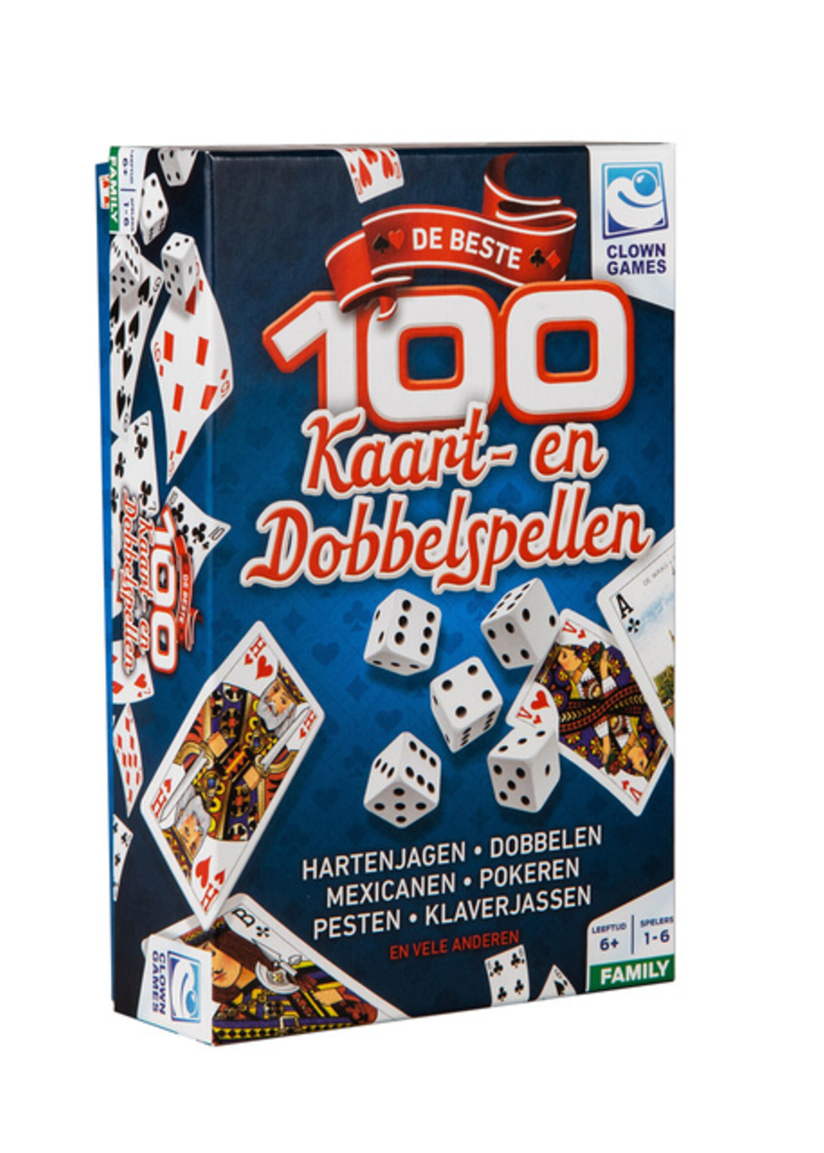 Clown Clown SPEL KAARTEN DOBBEL