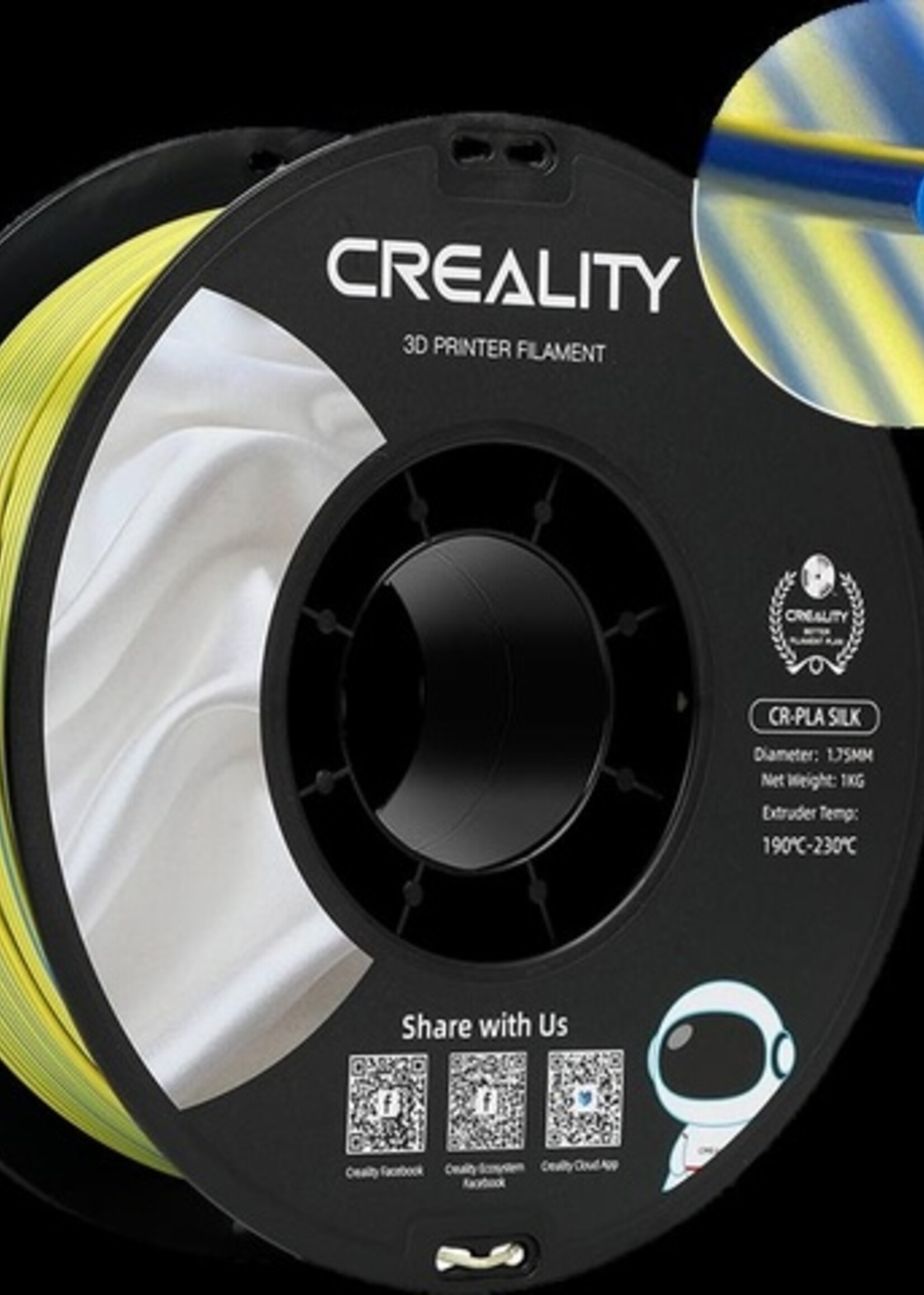 Creality Creality 3D FILAMENT  PLA 1.75 GL BL