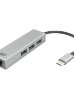 ACT HUB USB-C 3X USB-A GIGA
