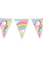 Bruna office PARTY FLAGS FOIL UNICORN
