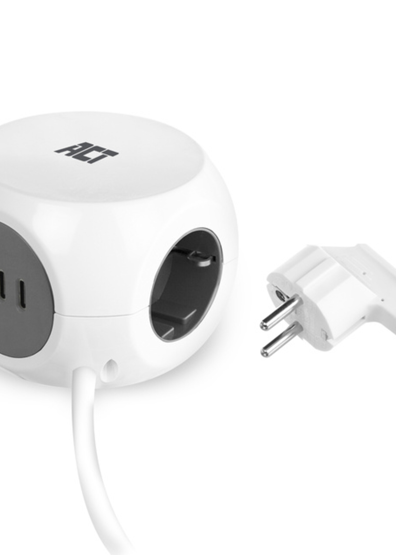 ACT ACT STEKKERBLOK 1.5M 3X INCL 2X USB C/A