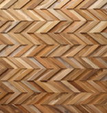 Rebel of Styles UltraWood Teak Chevron