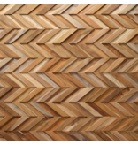 Rebel of Styles UltraWood Teak Chevron