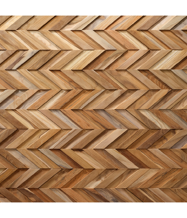 Rebel of Styles UltraWood Teak Chevron
