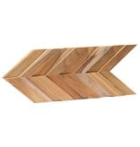 Rebel of Styles UltraWood Teak Chevron