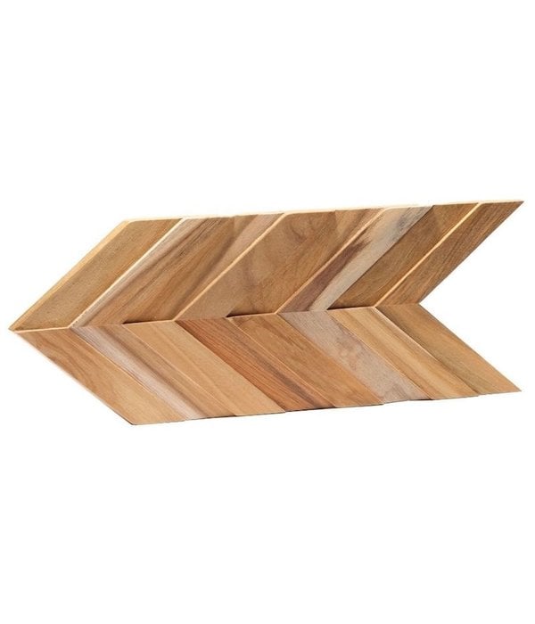 Rebel of Styles UltraWood Teak Chevron