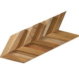 Rebel of Styles UltraWood Teak Chevron