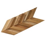 Rebel of Styles UltraWood Teak Chevron