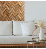 Rebel of Styles UltraWood Teak Chevron