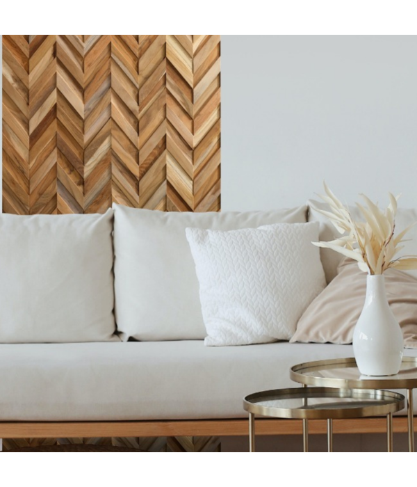 Rebel of Styles UltraWood Teak Chevron