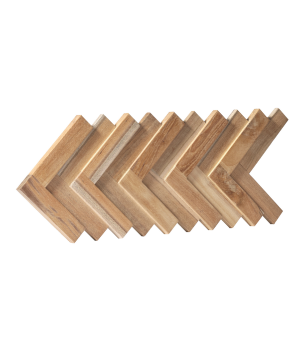 Rebel of Styles UltraWood Teak Herringbone