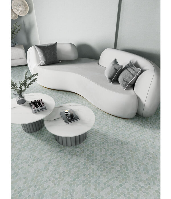 Onix Hex XL Cotto Danae Mosaic tiles