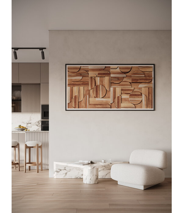 UltraWood Teak Deco Curved