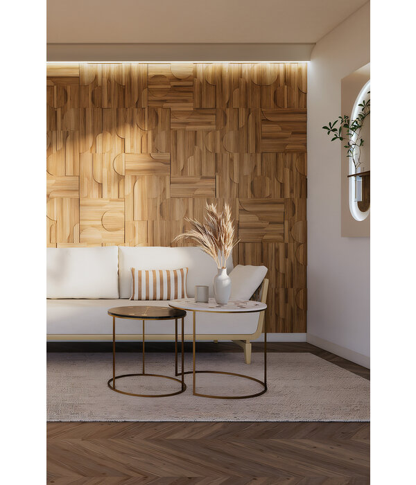 UltraWood Teak Deco Curved