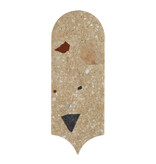 Klimex UltraStrong Terrazzo Round Beige