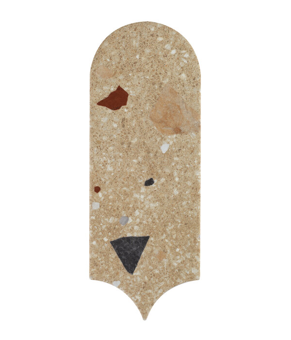 Klimex UltraStrong Terrazzo Round Beige