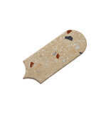 Klimex UltraStrong Terrazzo Round Beige