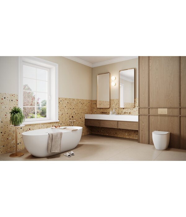 Klimex UltraStrong Terrazzo Round Beige
