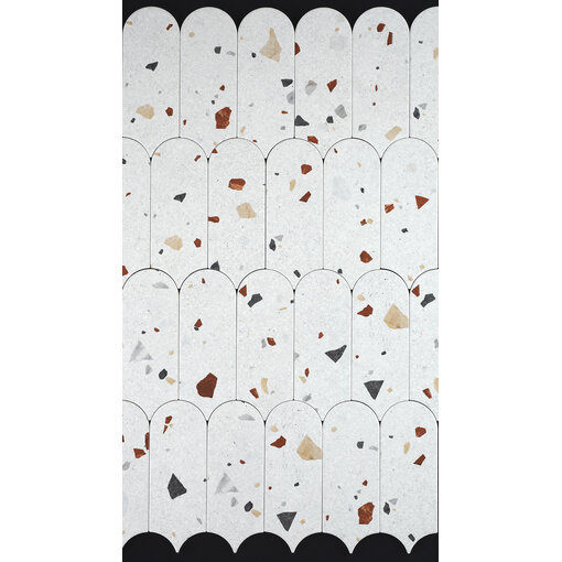 Klimex UltraStrong Terrazzo Round White