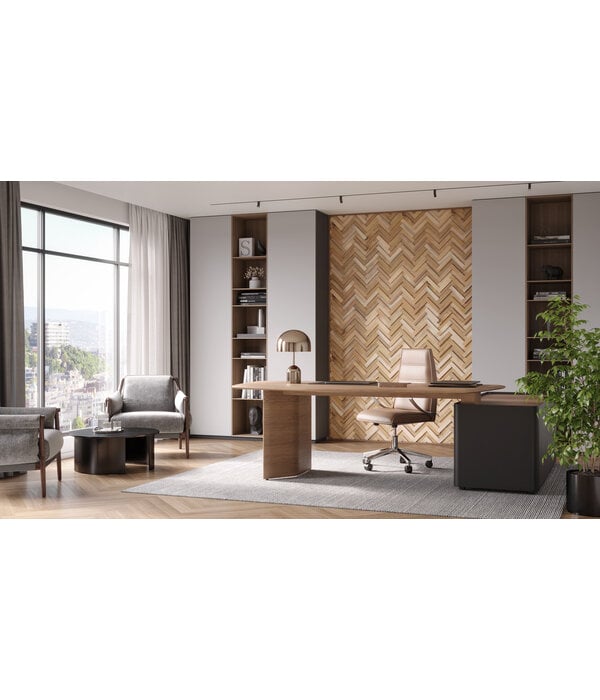 Rebel of Styles UltraWood Teak Herringbone