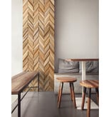 Rebel of Styles UltraWood Teak Chevron