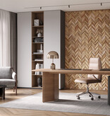 Rebel of Styles UltraWood Teak Chevron