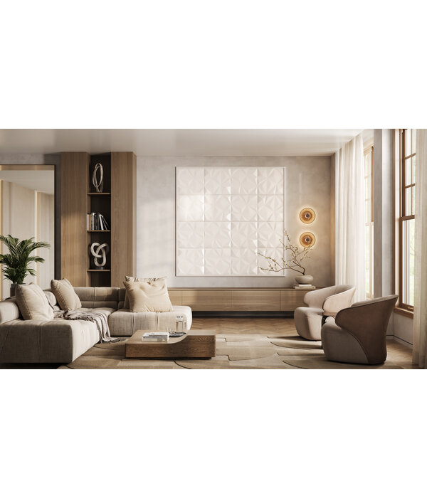 Rebel of Styles Geo Lite White