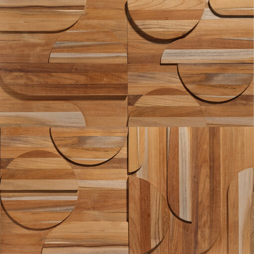 UltraWood Teak Deco Curved