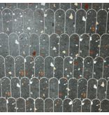 Klimex UltraStrong Terrazzo Round Anthracite