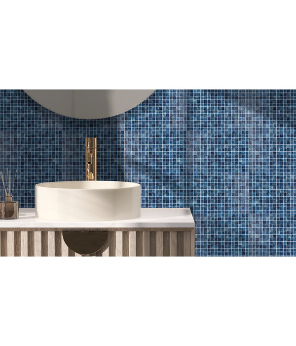 Onix Mosaic tiles - Arrecife Blue