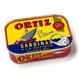 Ortiz Sardines a la Antigua in olive oil with salt