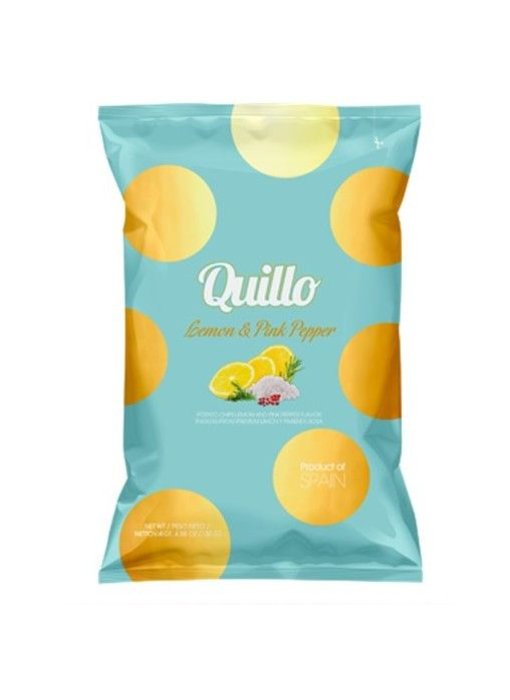 Quillo Lemon & Pink Pepper Chips