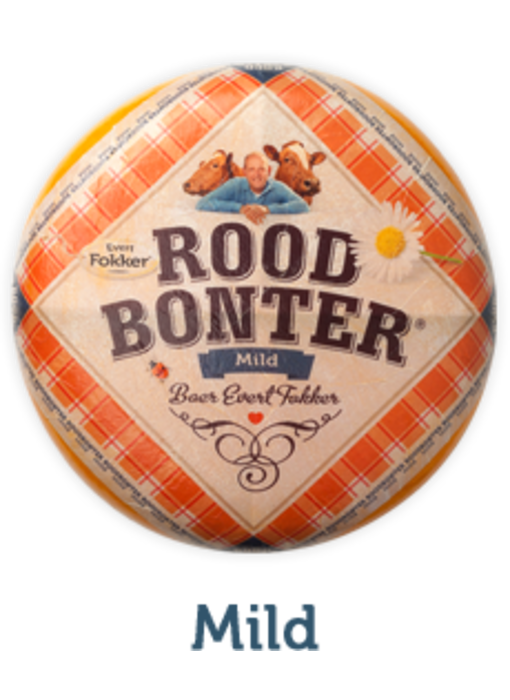 Roodbonter Roodbonter kaas Mild