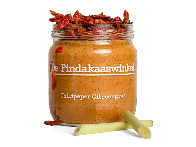 Chilipeper Citroengras Pindakaas