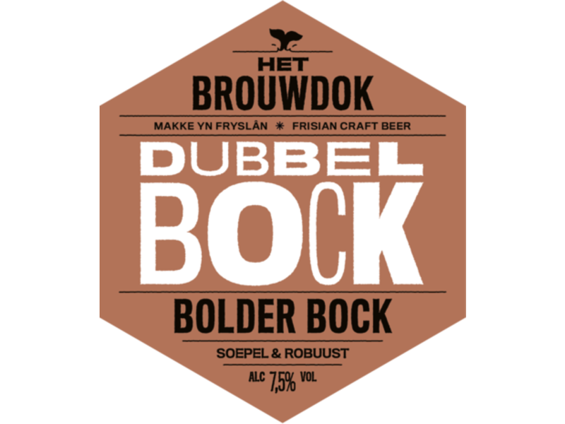 Het Brouwdok 'Bolder Bock' | Double Bock | 7,5%