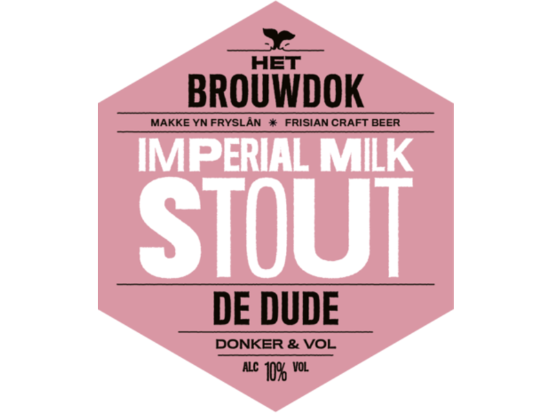 Het Brouwdok 'De Dude' | Russian Imperial Milk Stout | 10%