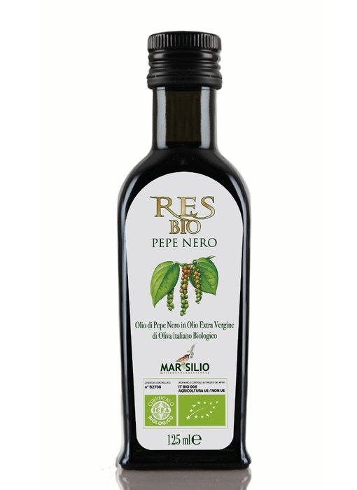 Marsilio RES Pepe Nero -  Black Pepper Olive Oil (BIO)