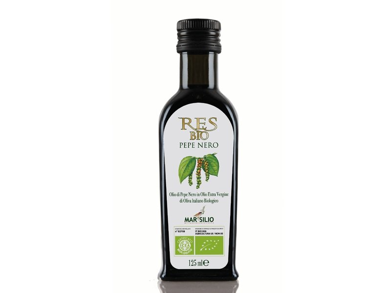 Marsilio RES Pepe Nero -  Black Pepper Olive Oil (BIO)