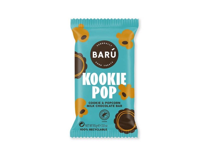 Barú Kookie Pop Milk Chocolate 85gr