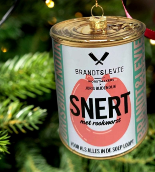 Brandt & Levie Kerstornament. Yup in de Boom