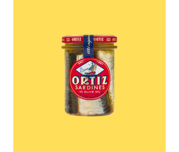 Ortiz Sardientjes in olijfolie 190gr