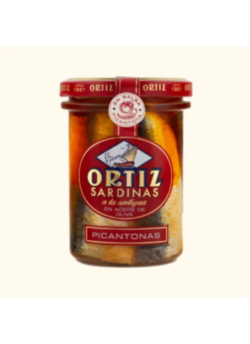 Ortiz Sardinen a la Antigua Picantonas Olivenöl 190gr