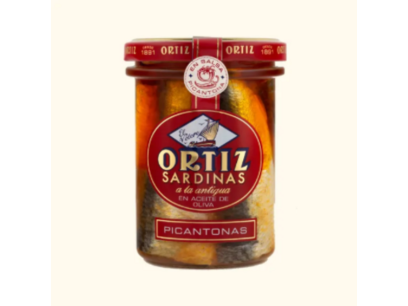 Ortiz Sardines a la antigua Picantonas 190gr
