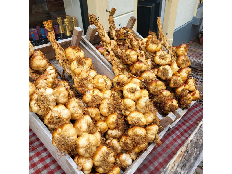 Geräucherter Knoblauch