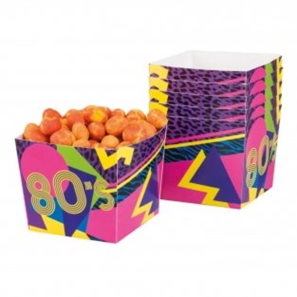 80 S Party Snack Bakjes Feestperpost 80 S Party Snack Bakjes Feestperpost