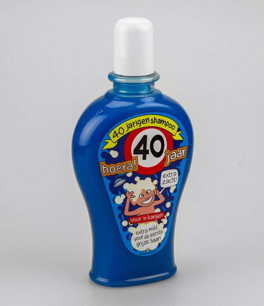 herstel Kruipen Plak opnieuw Shampoo 40 jaar Cadeau - Feestperpost