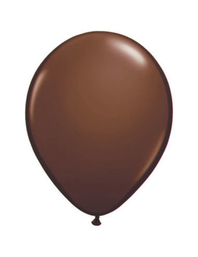  Ballonnen Bruin 13cm - 20stk