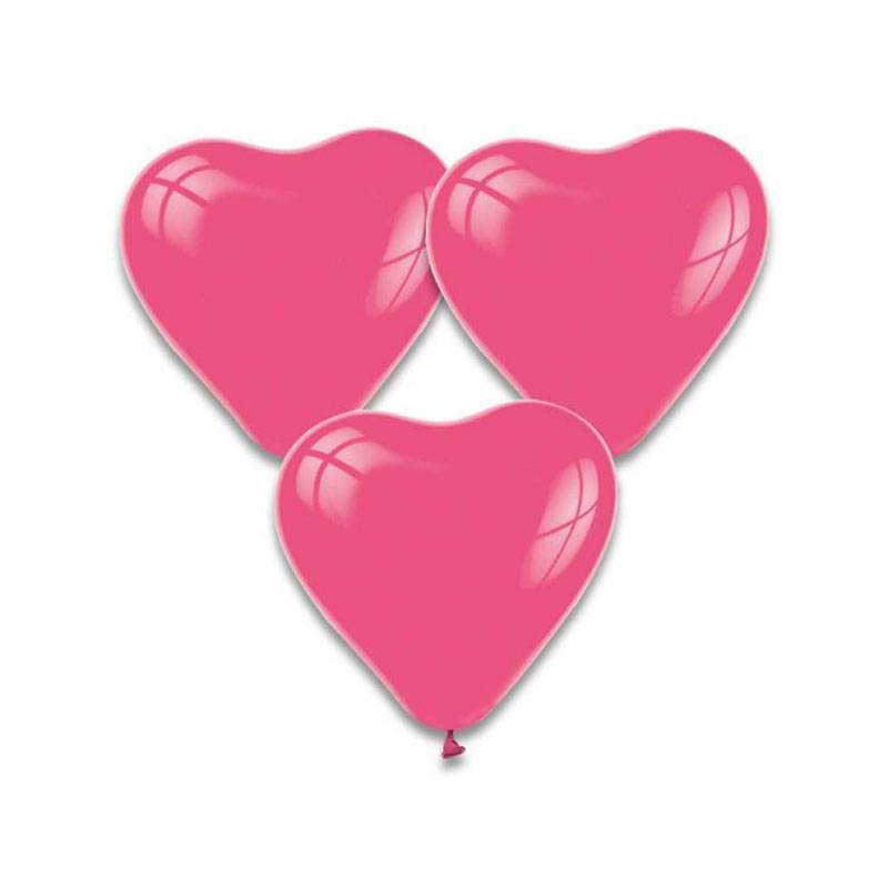 Beweren Koel thema Mooi Helium Latex Hartjes Ballonnen - Feestperpost