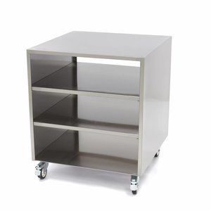 Maxima Stainless Steel Machine Table / Movable Table 60 x 60 cm
